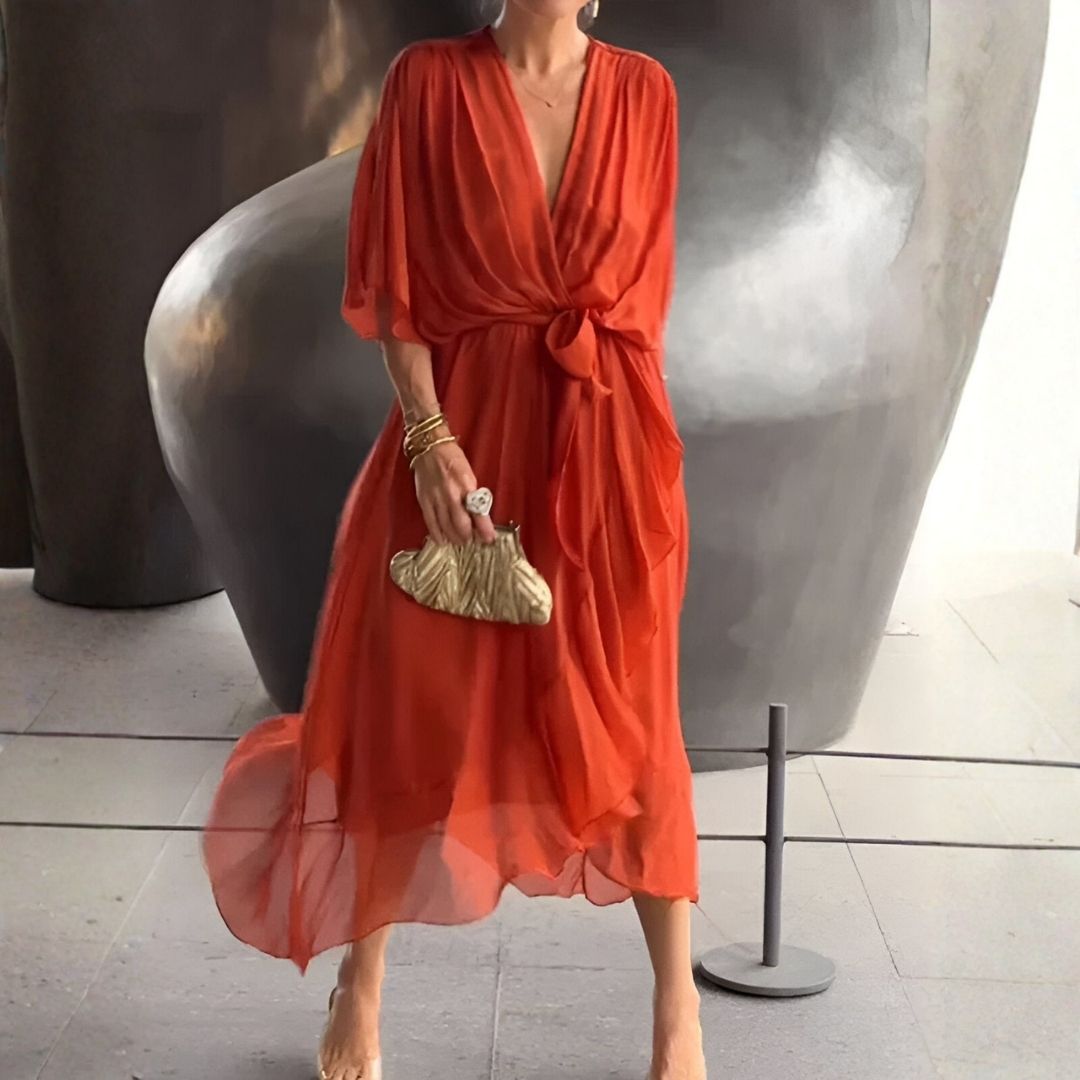 Monique™ | Flowing Midi Dress