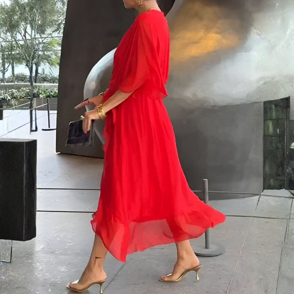Monique™ | Flowing Midi Dress