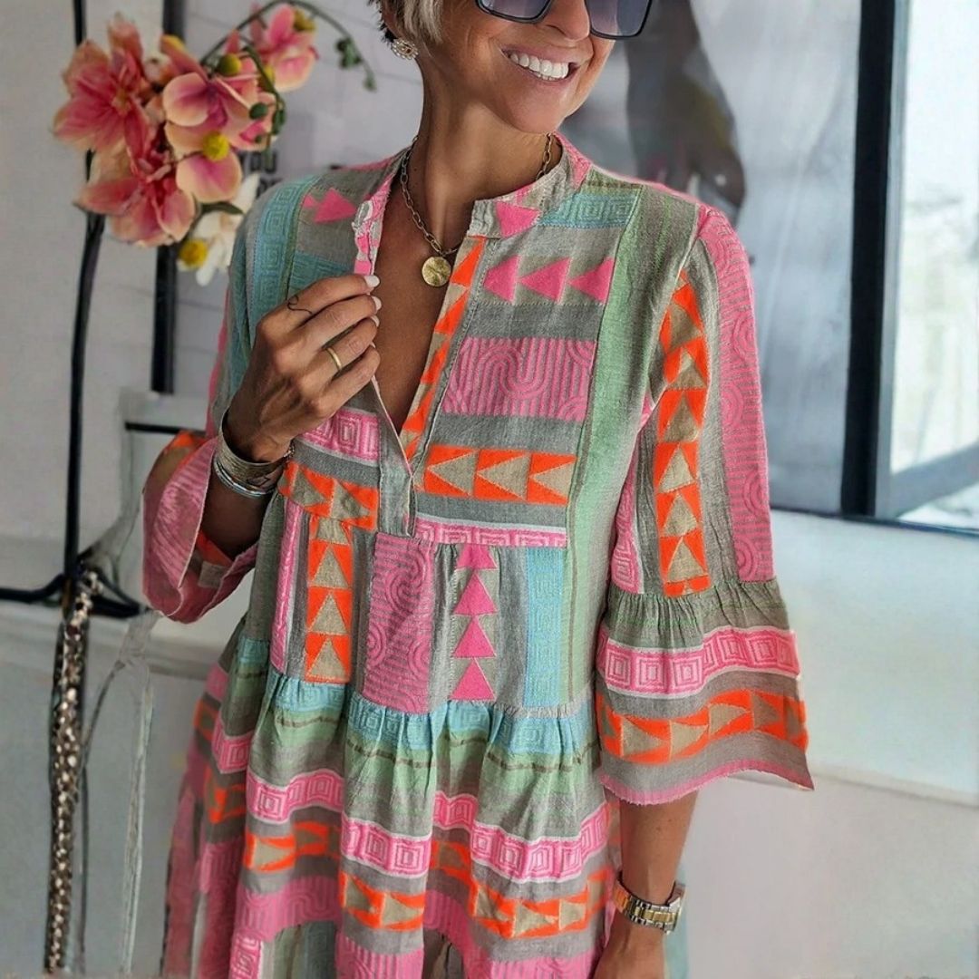 Gabrielle™ | Bohemian Midi Dress