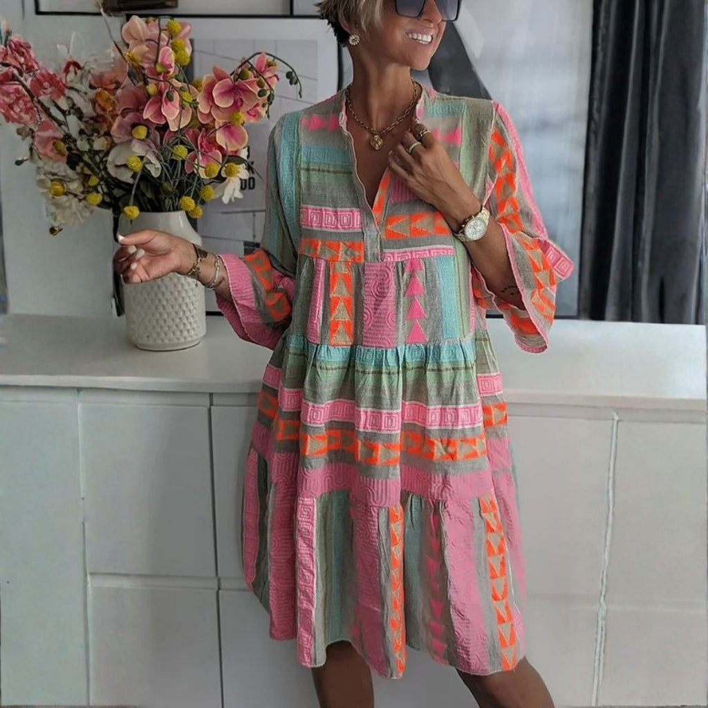 Gabrielle™ | Bohemian Midi Dress