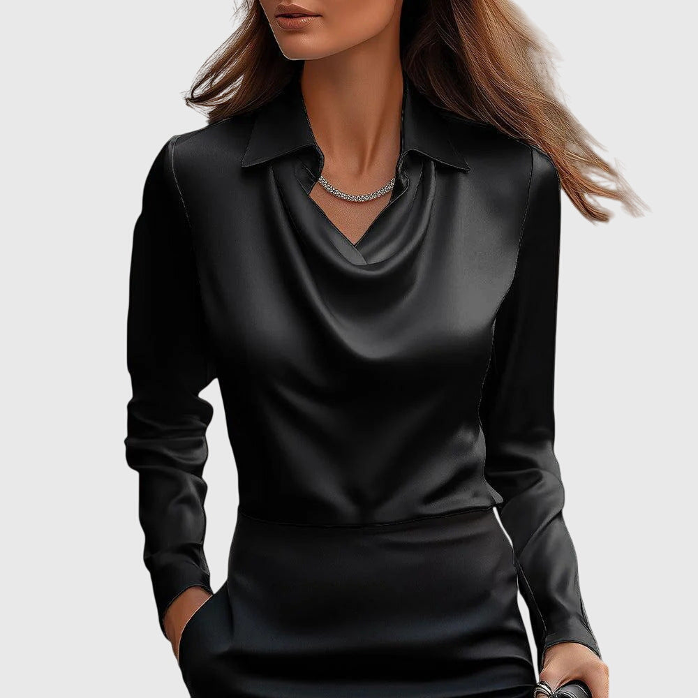 Theresa™ | Elegant Collar Blouse
