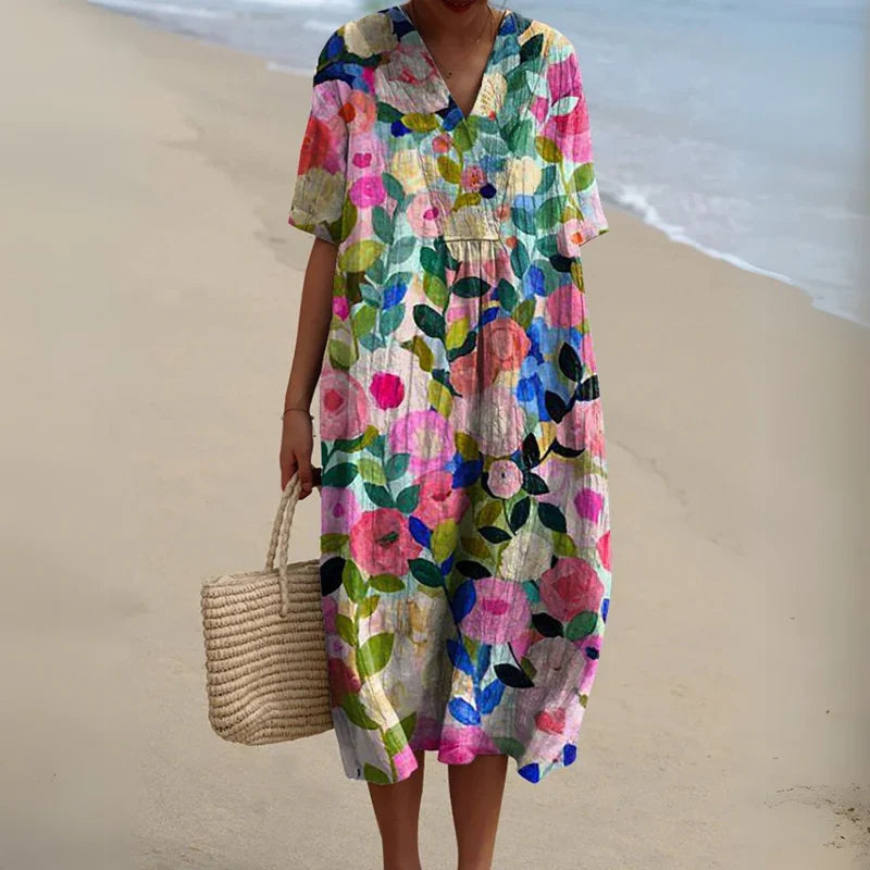 Remi™ | Floral Midi Dress