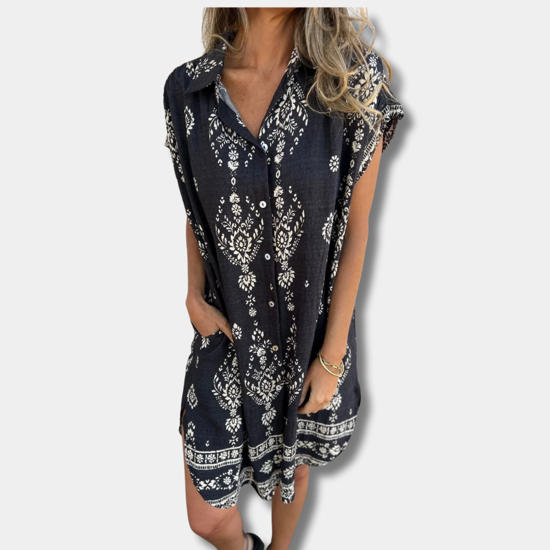 Renna™ | Everyday Loose-Fit Dress