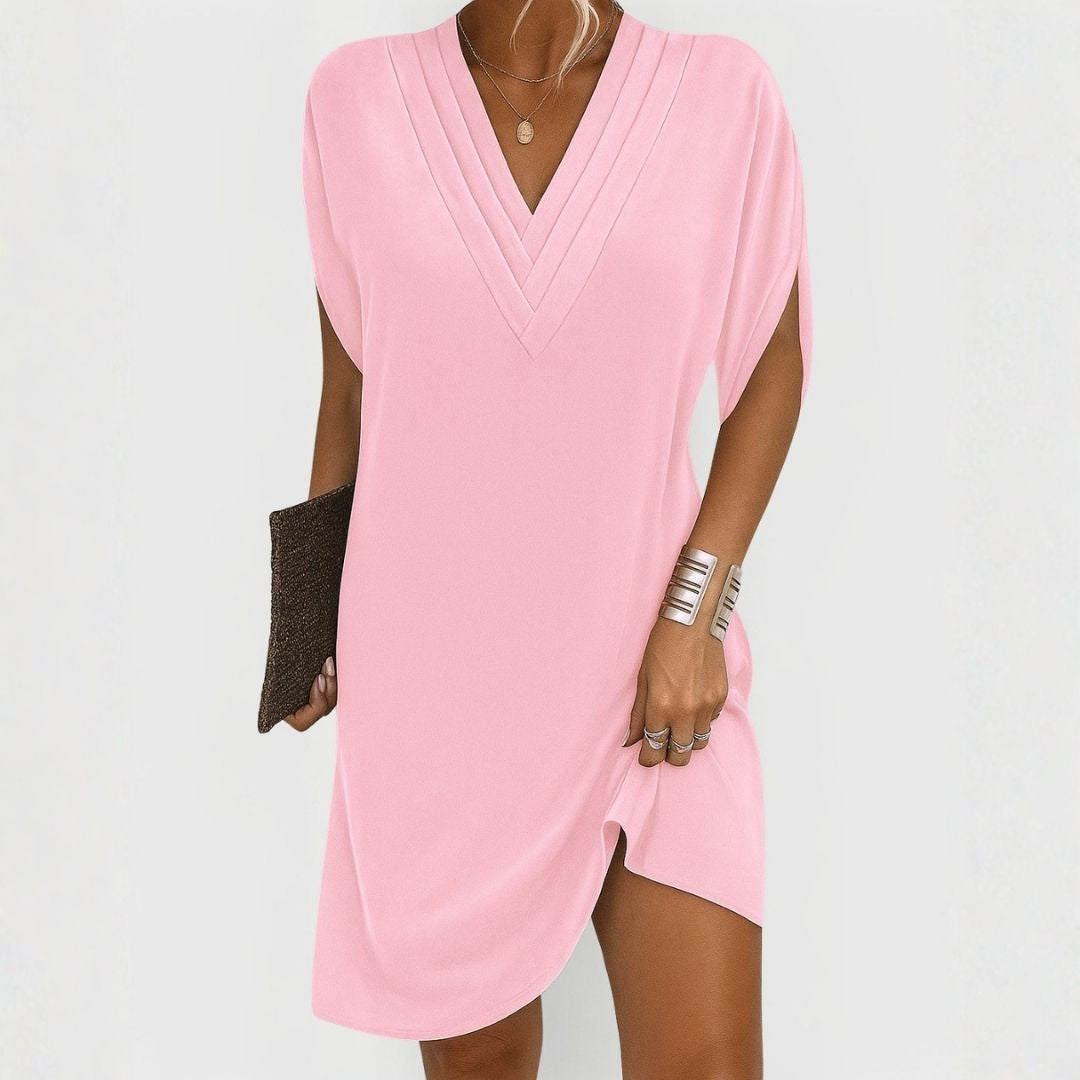 Manon™ | Flattering V-Neck Dress