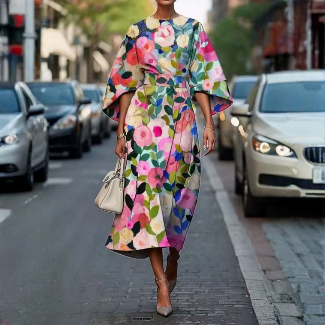 Lucie™ | Elegant Midi Dress