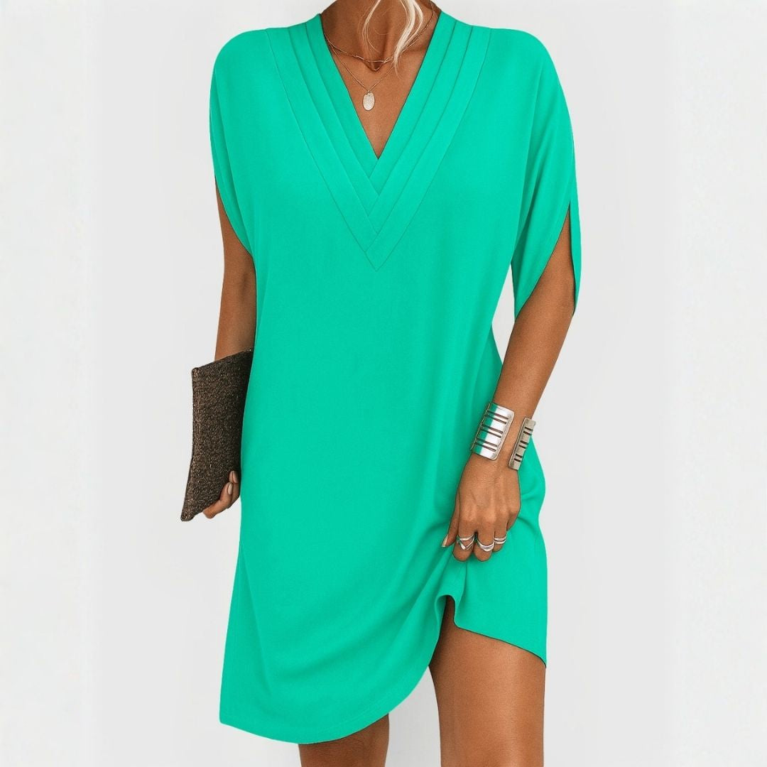 Manon™ | Flattering V-Neck Dress