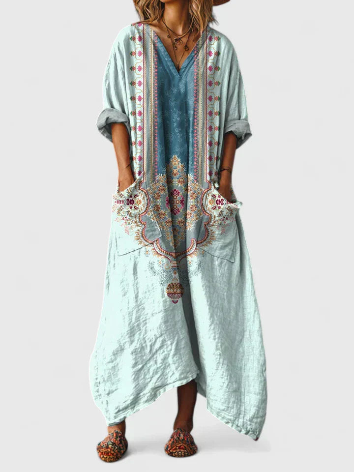 Eliza™ | Boho Maxi Dress