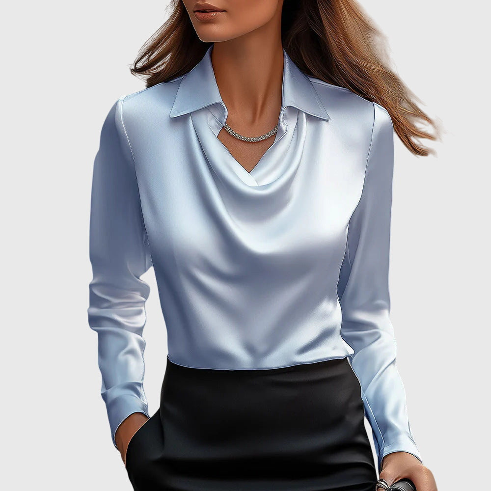 Theresa™ | Elegant Collar Blouse