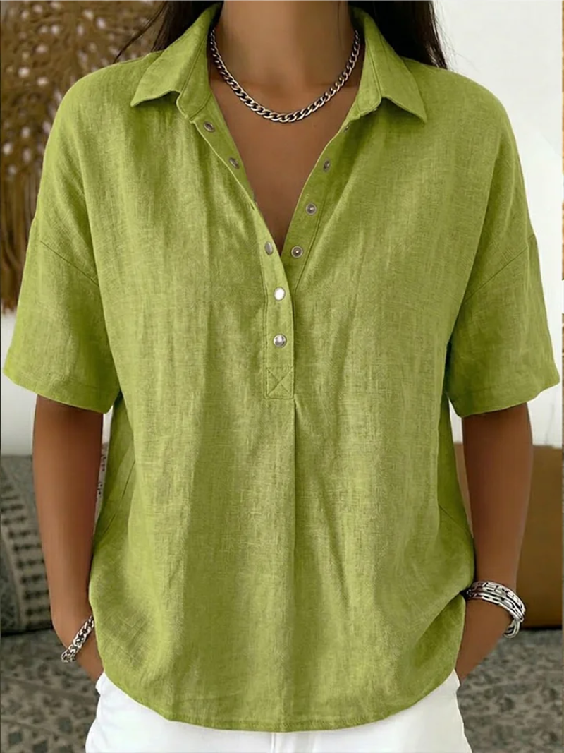 Orla™ | Relaxed Collar Blouse