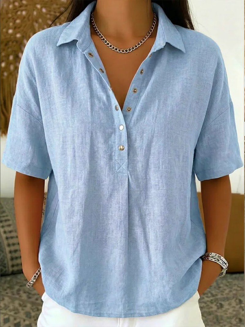 Orla™ | Relaxed Collar Blouse