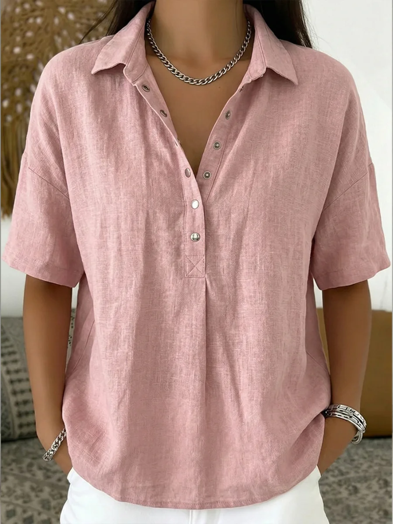 Orla™ | Relaxed Collar Blouse