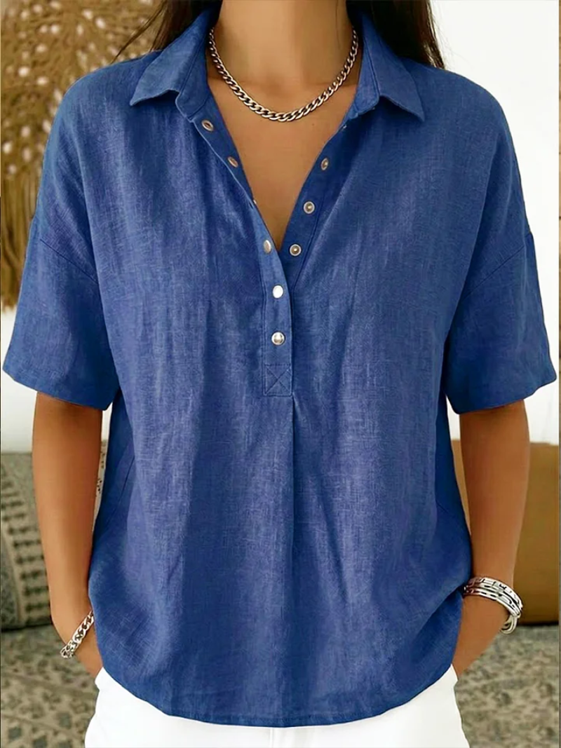 Orla™ | Relaxed Collar Blouse