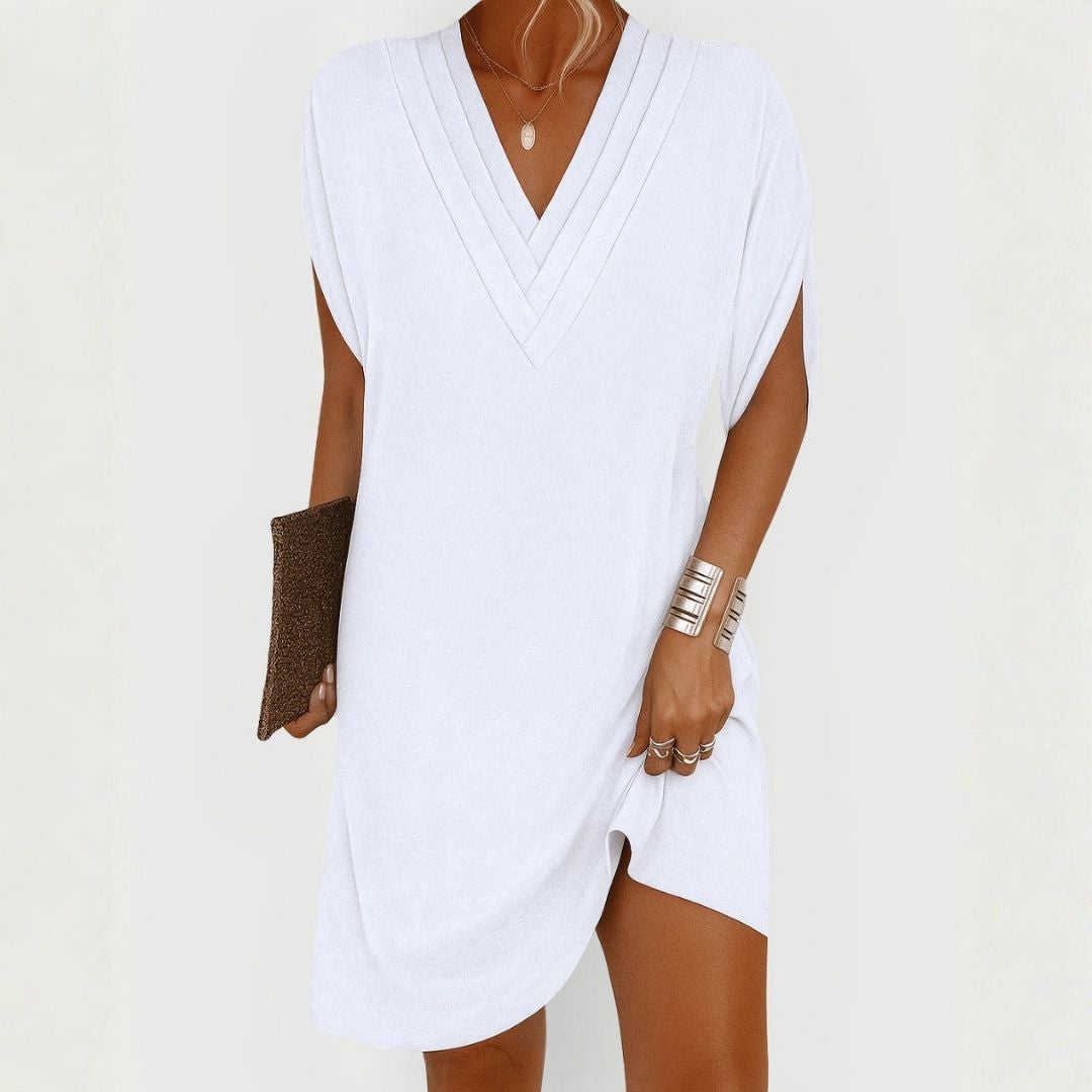 Manon™ | Flattering V-Neck Dress