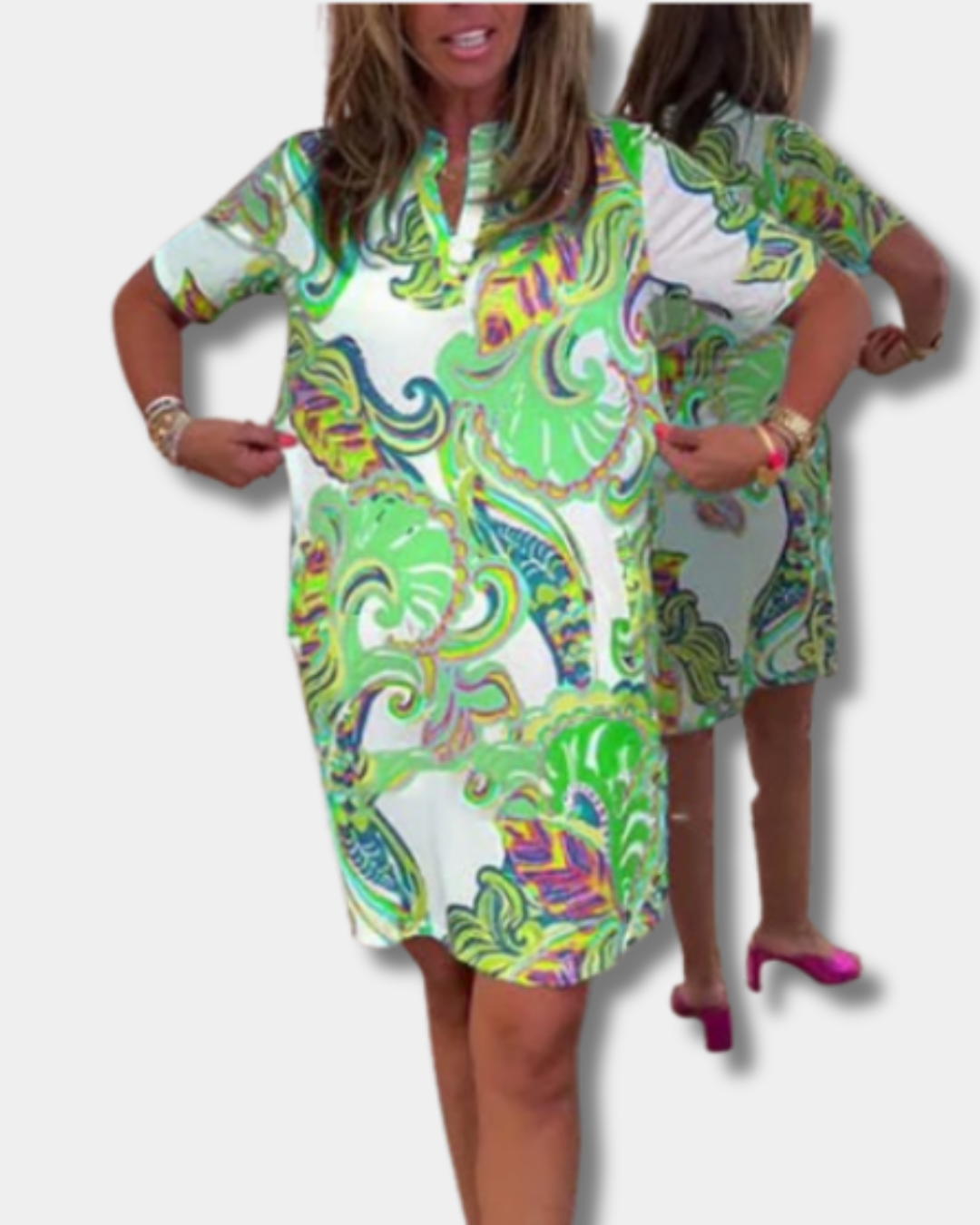 Jocelyn™| Printed Summer Dress