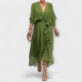 Sierra™ | Soft Elegance V-Neck Dress