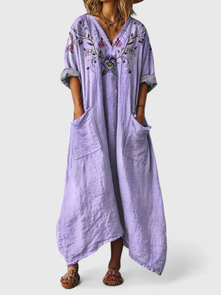 Eliza™ | Boho Maxi Dress