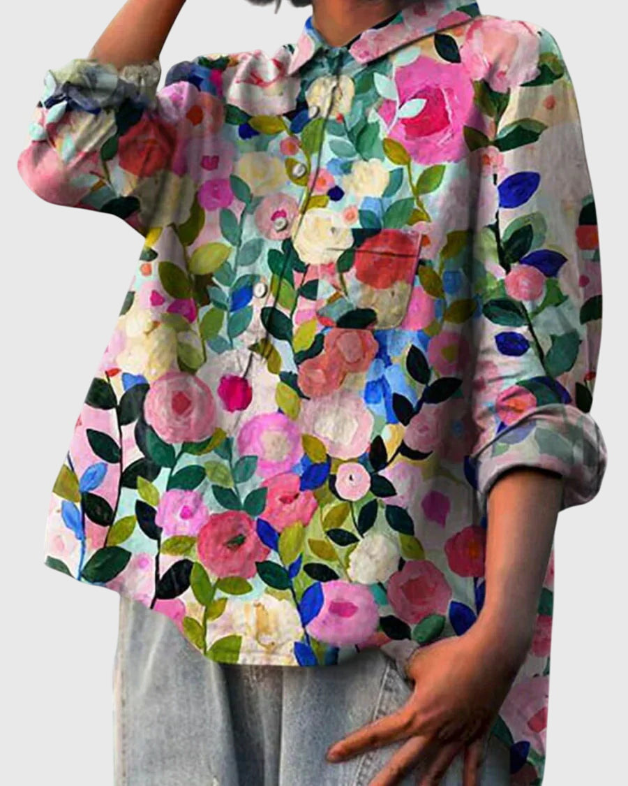 Valeria™ | Floral Print Blouse