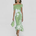 Evelyn™ | Floral Midi Dress
