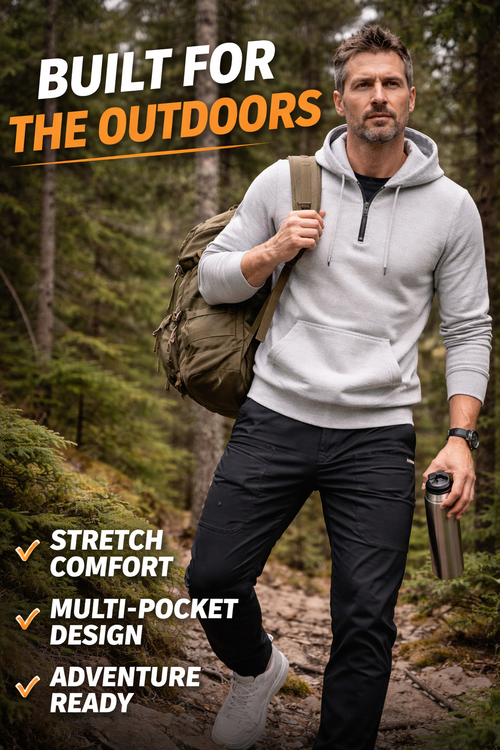 Cameron -Autumn- Outdoors - Multi-Pocket Pants