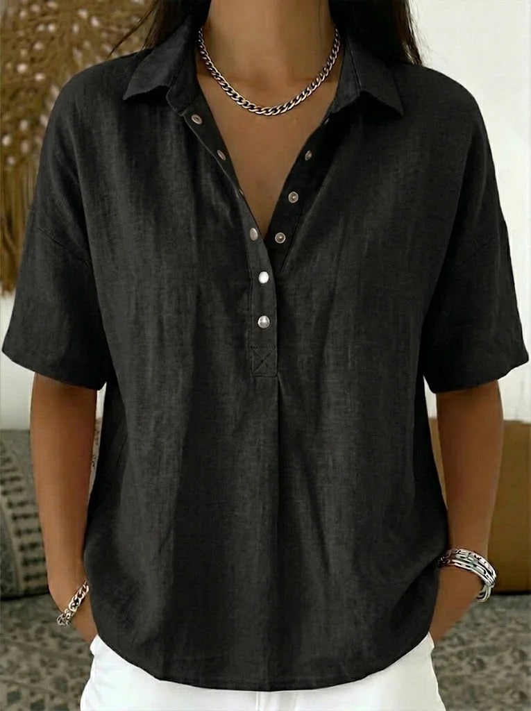 Orla™ | Relaxed Collar Blouse