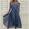 Nathalie™ | Elegant Midi Dress