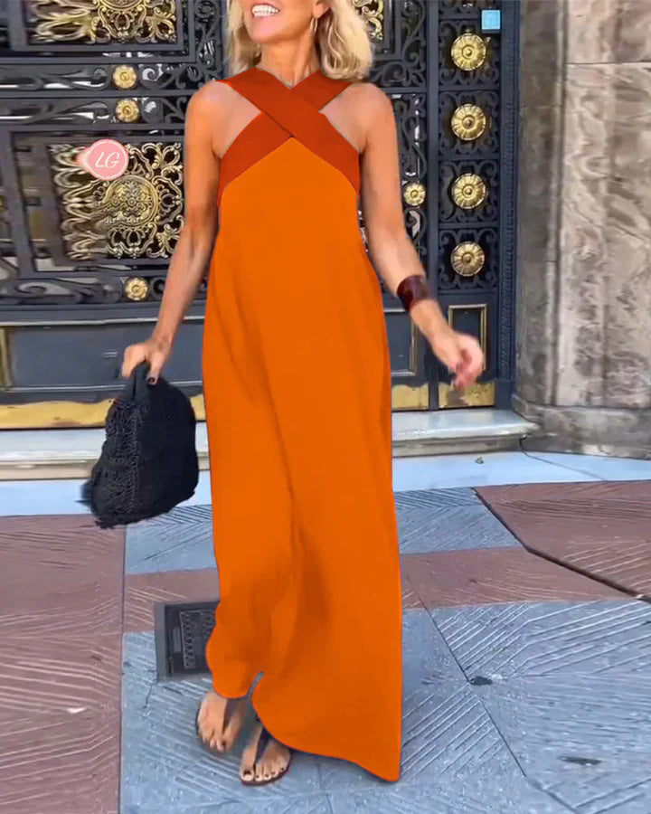 Rosalind™ | Halter Maxi Dress
