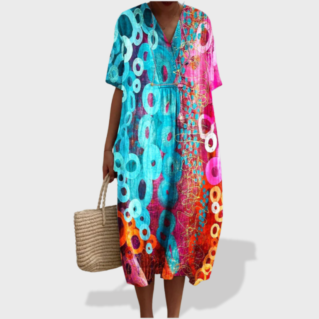 Charlotte™ | Bohemian Midi Dress
