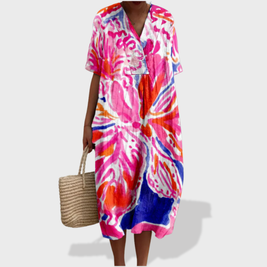 Charlotte™ | Bohemian Midi Dress