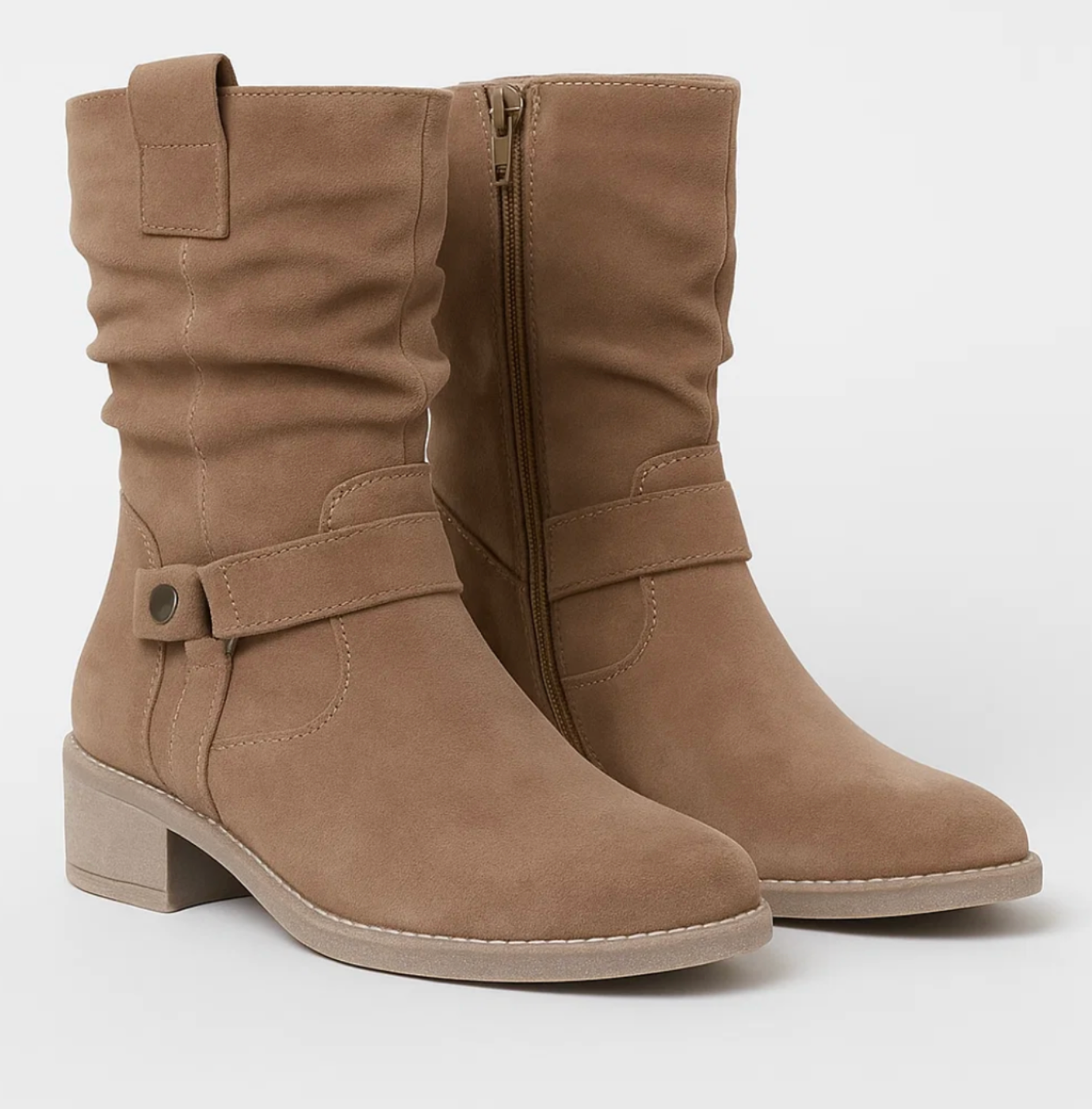 Suede Boots