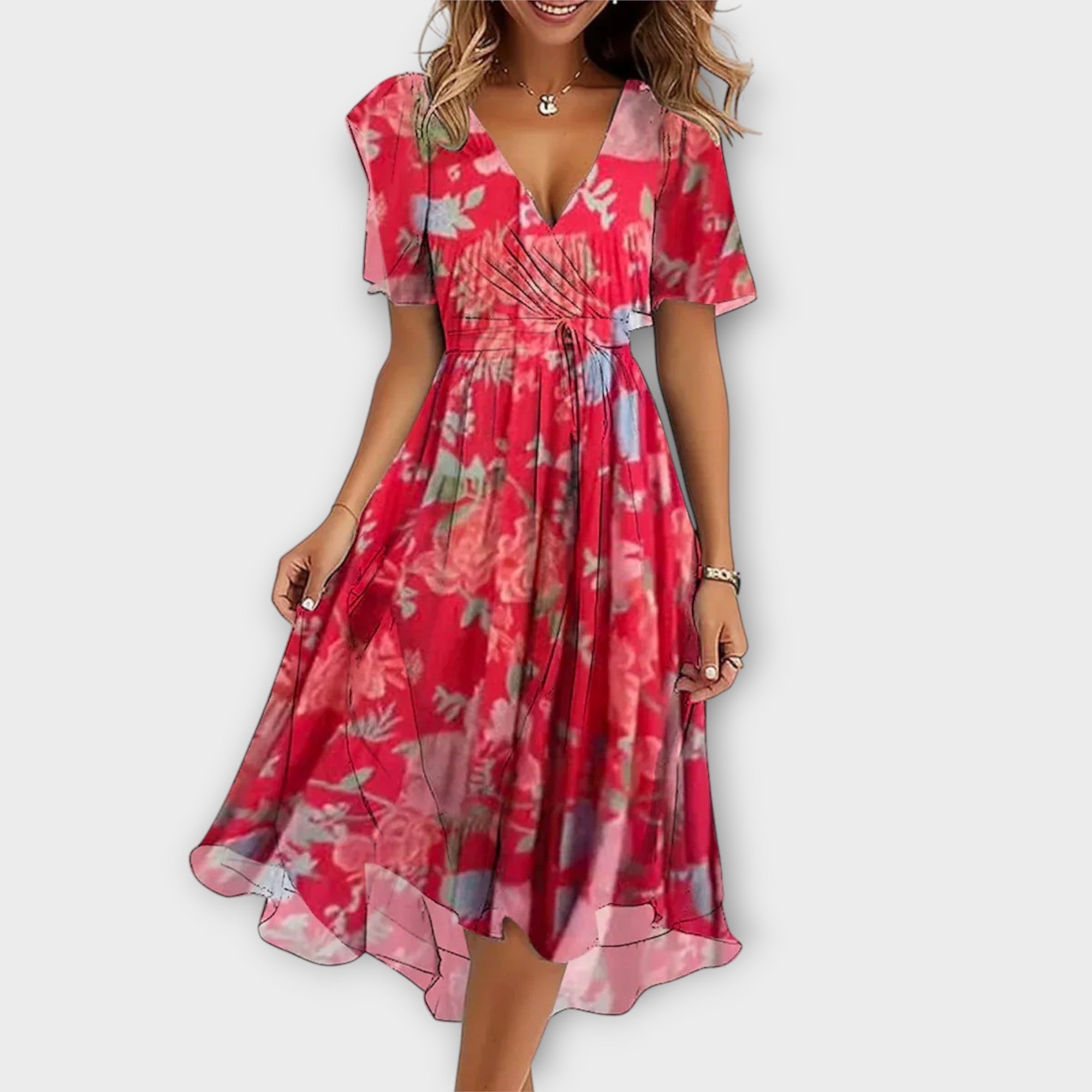 Floria™ | Flattering Elegant Dress