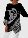 Alayah™ | Elegant Crew Neck Top