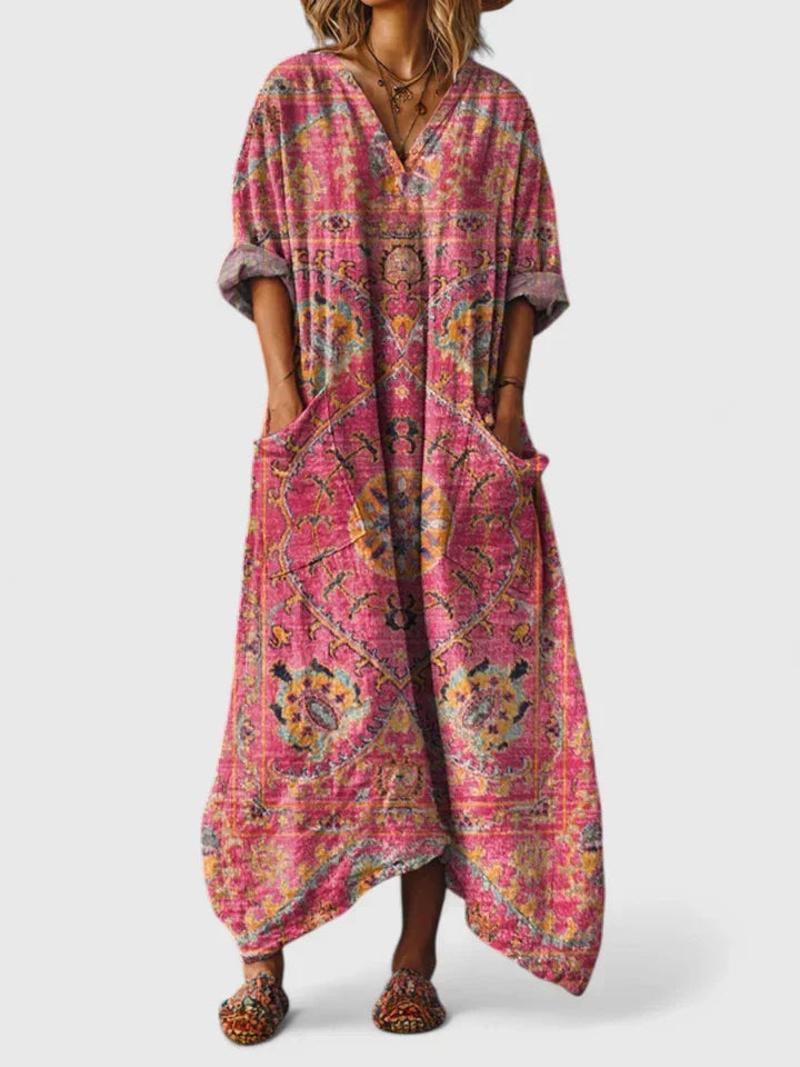 Eliza™ | Boho Maxi Dress