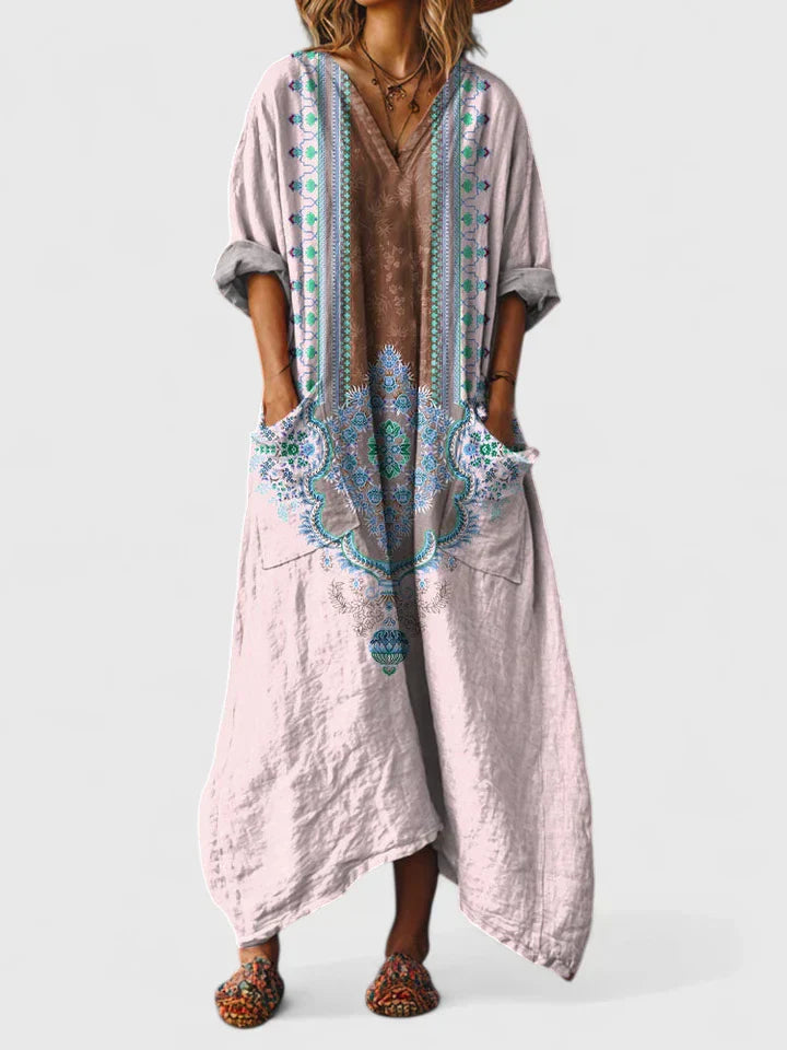 Eliza™ | Boho Maxi Dress