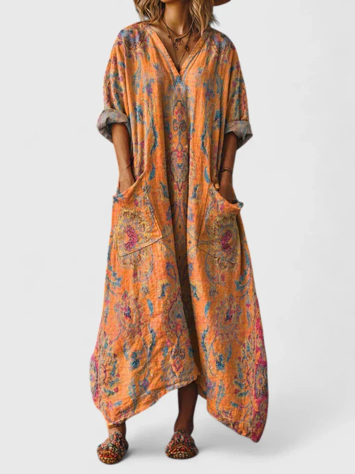 Eliza™ | Boho Maxi Dress
