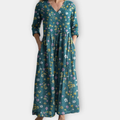 Zinnia - Effortless Beauty Bold Print Dress