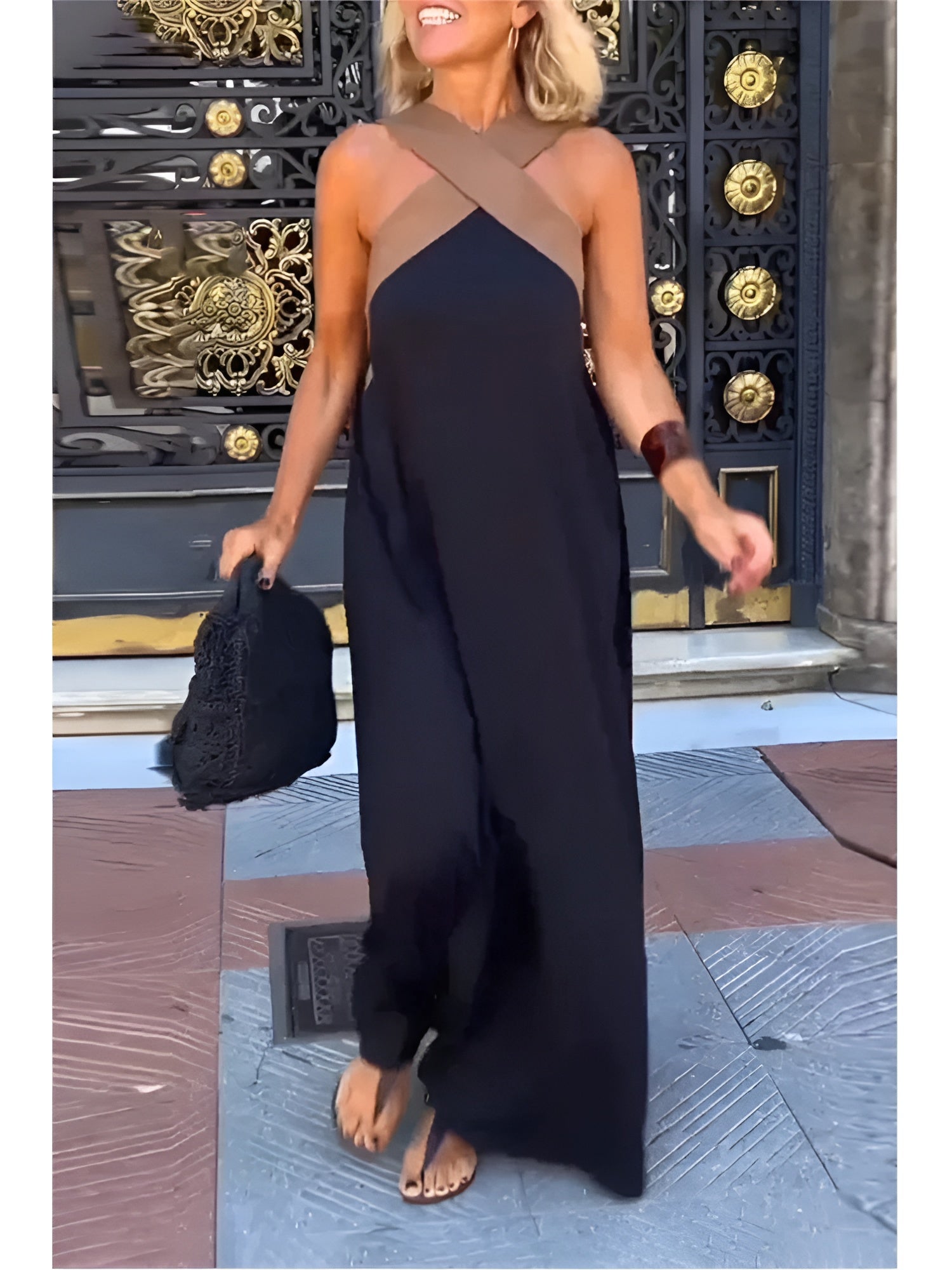 Rosalind™ | Halter Maxi Dress
