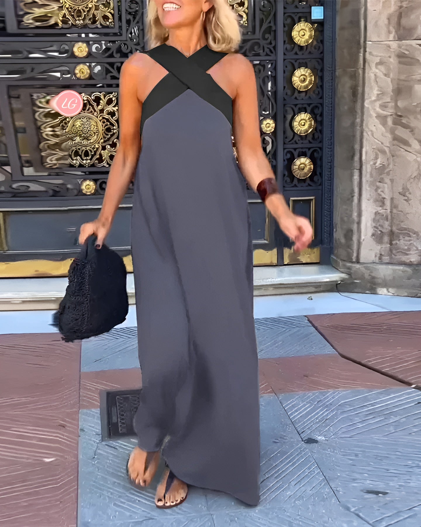 Rosalind™ | Halter Maxi Dress