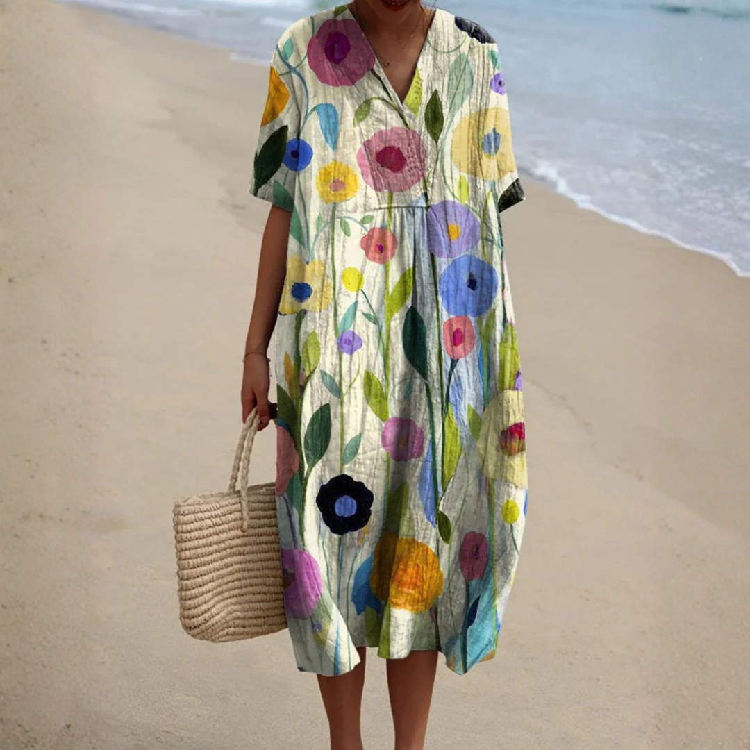 Remi™ | Floral Midi Dress