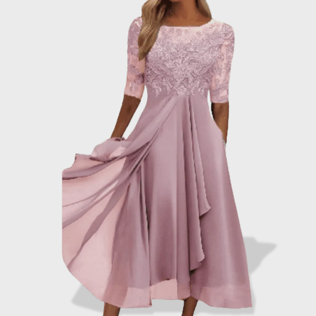 Scarlett™ | Elegant Midi Dress