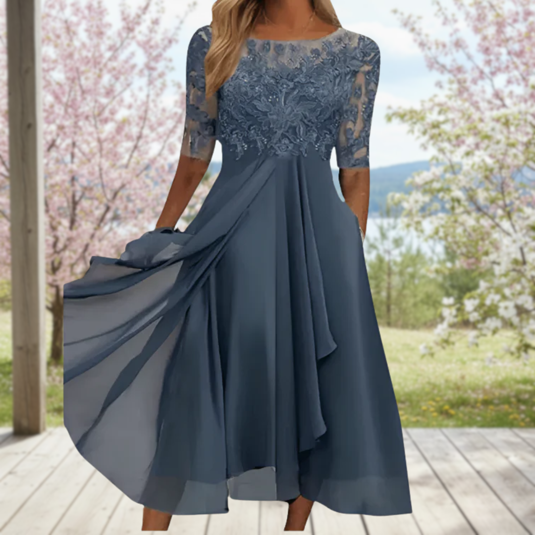 Scarlinne™ | Elegant Midi Dress