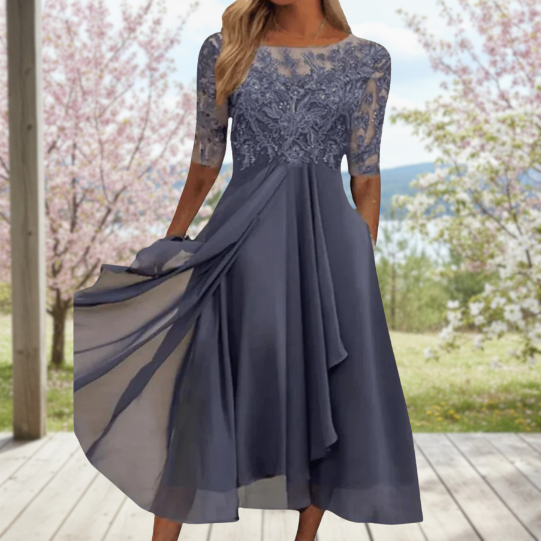 Scarlinne™ | Elegant Midi Dress