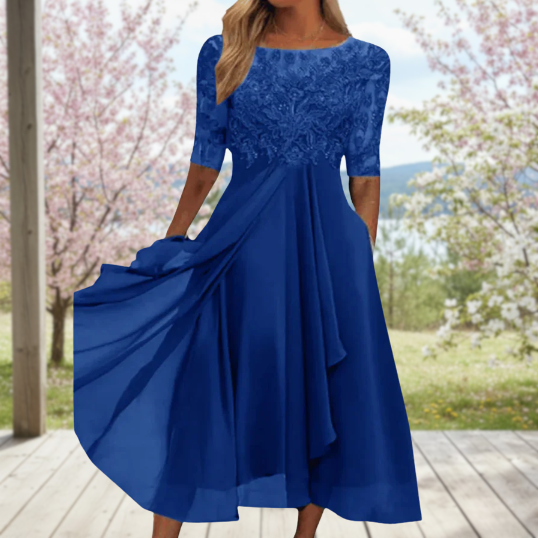 Scarlinne™ | Elegant Midi Dress